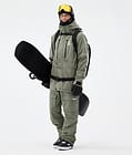 Fawk Snowboard Jacket Men Greenish, Image 2 of 9