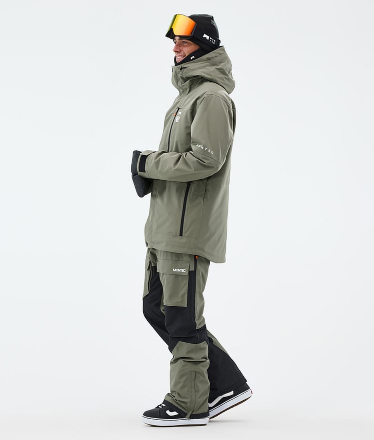 Fawk Snowboard Jacket Men Greenish, Image 4 of 10
