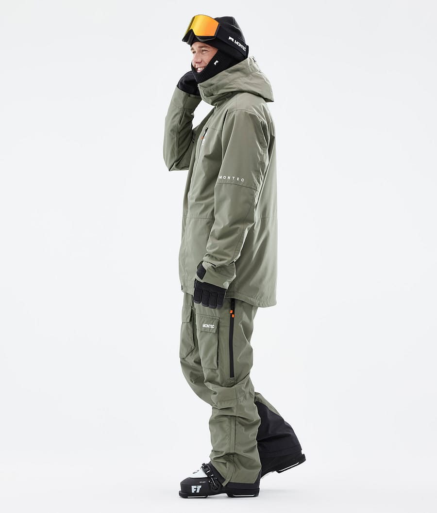 Fawk Ski Jacket Men Greenish