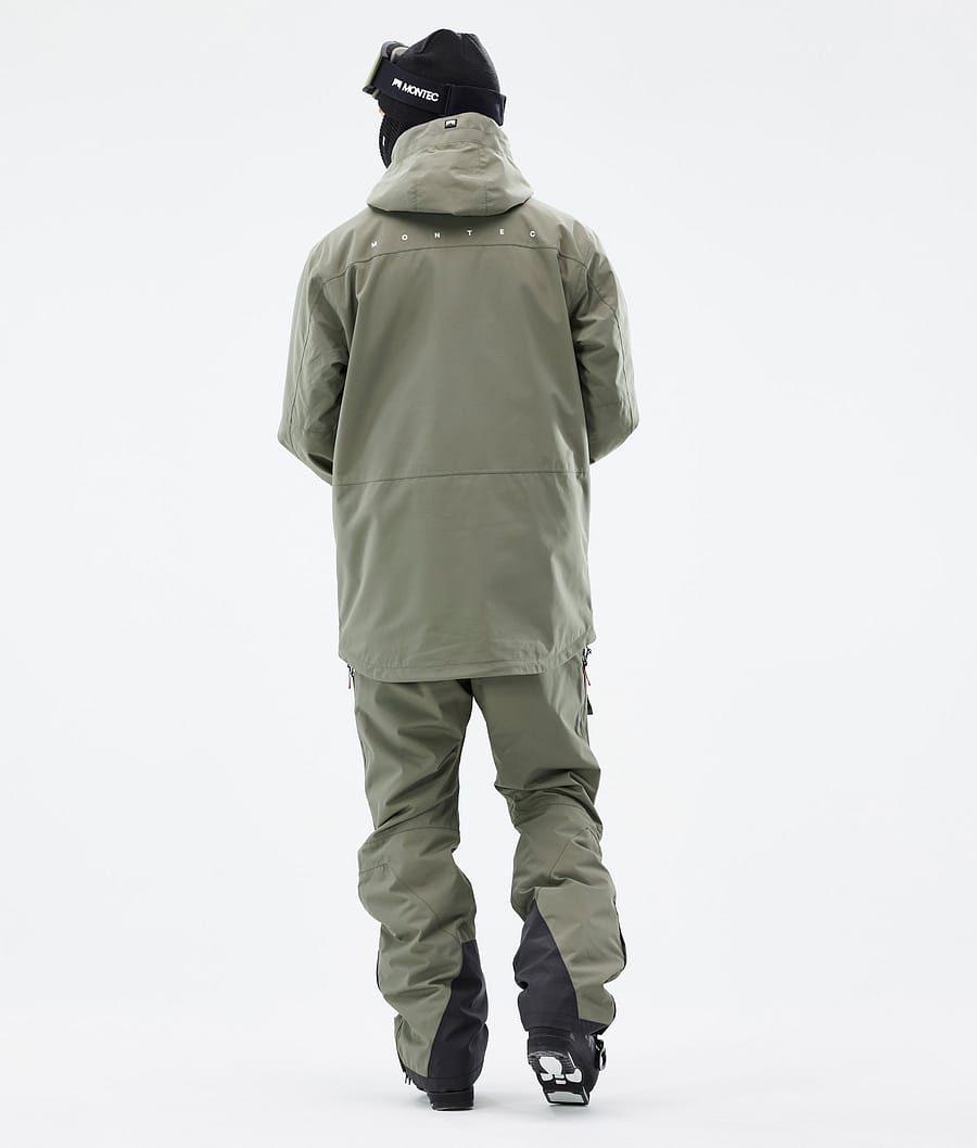 Fawk Ski Jacket Men Greenish