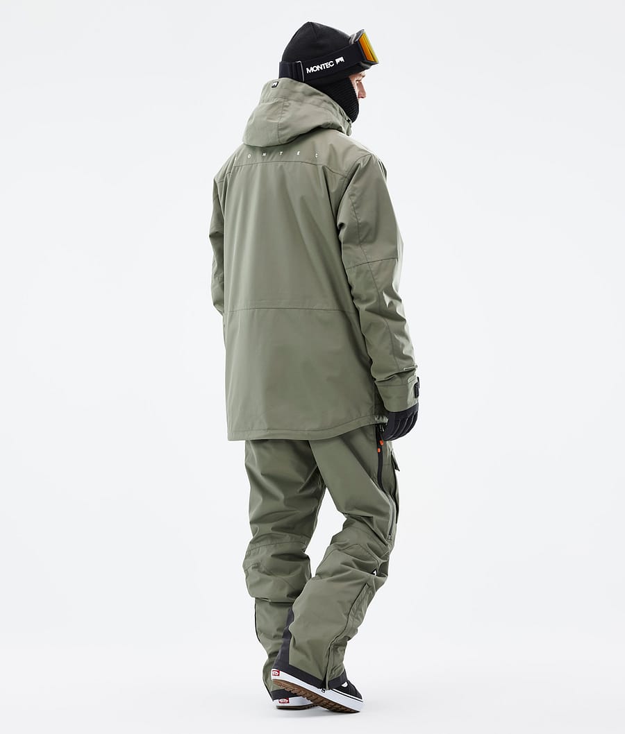 Fawk Snowboard Jacket Men Greenish