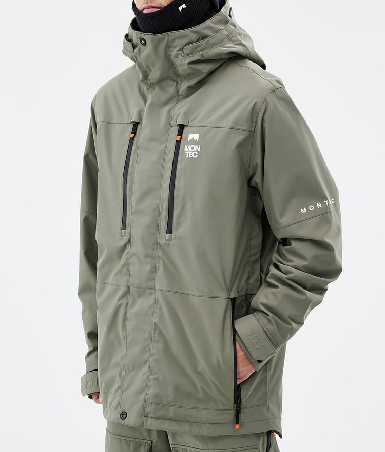 Fawk Ski Jacket Men Greenish