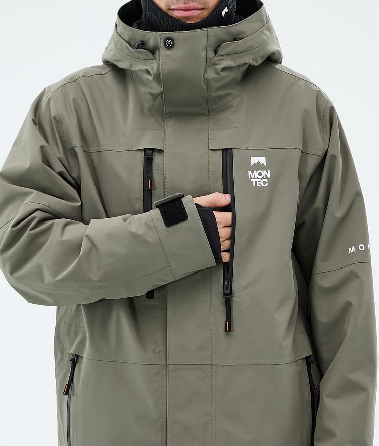 Fawk Ski Jacket Men Greenish, Image 8 of 9
