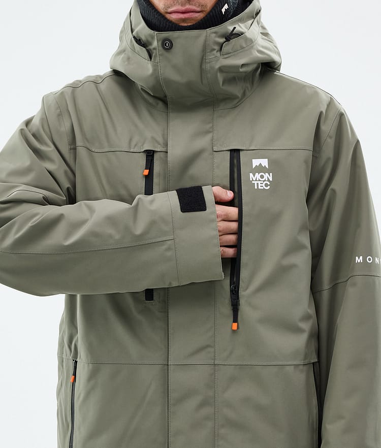 Fawk Ski Jacket Men Greenish, Image 9 of 10