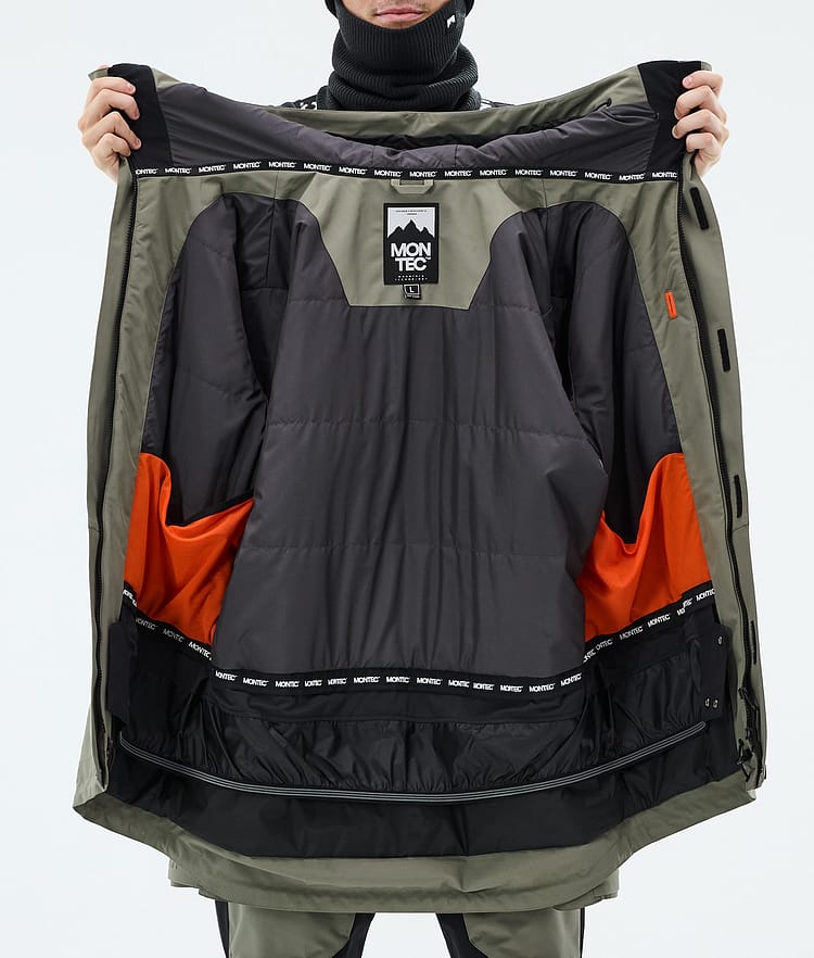 Fawk Ski Jacket Men Greenish, Image 9 of 9