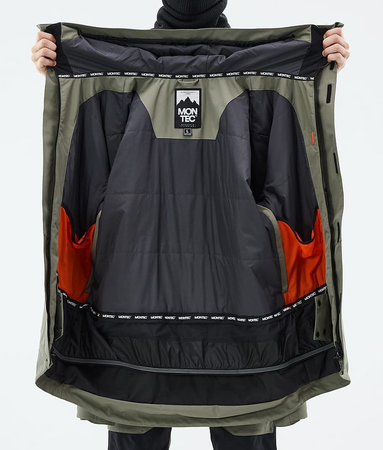 Fawk Ski Jacket Men Greenish, Image 10 of 10
