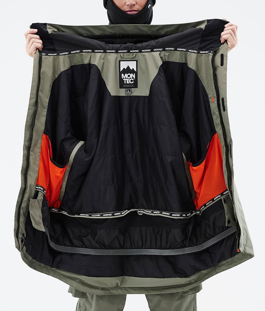 Fawk Snowboard Jacket Men Greenish