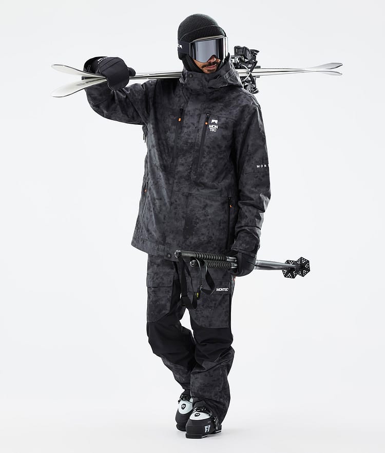 Fawk Veste de Ski Homme Black Tiedye, Image 3 sur 10