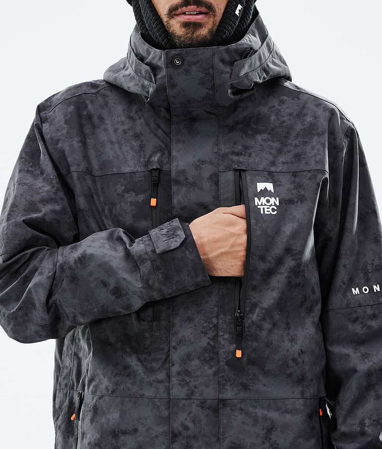 Fawk Snowboardjacke Herren Black Tiedye