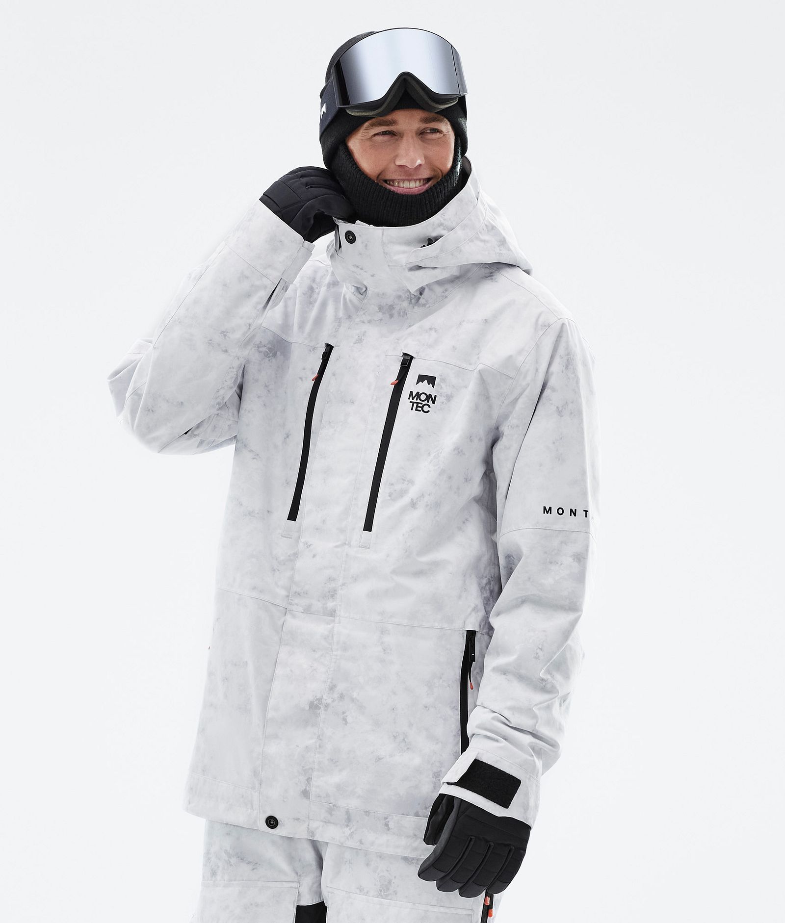 Fawk Ski Jacket Men White Tiedye, Image 1 of 11