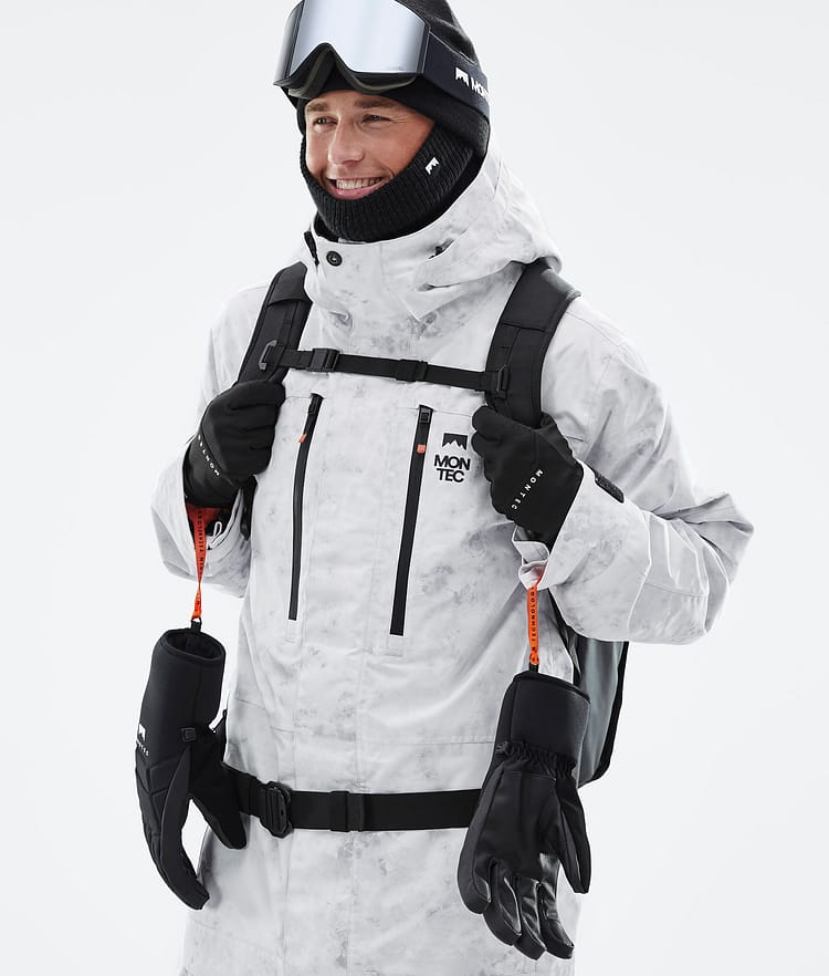 Fawk Ski Jacket Men White Tiedye, Image 2 of 11