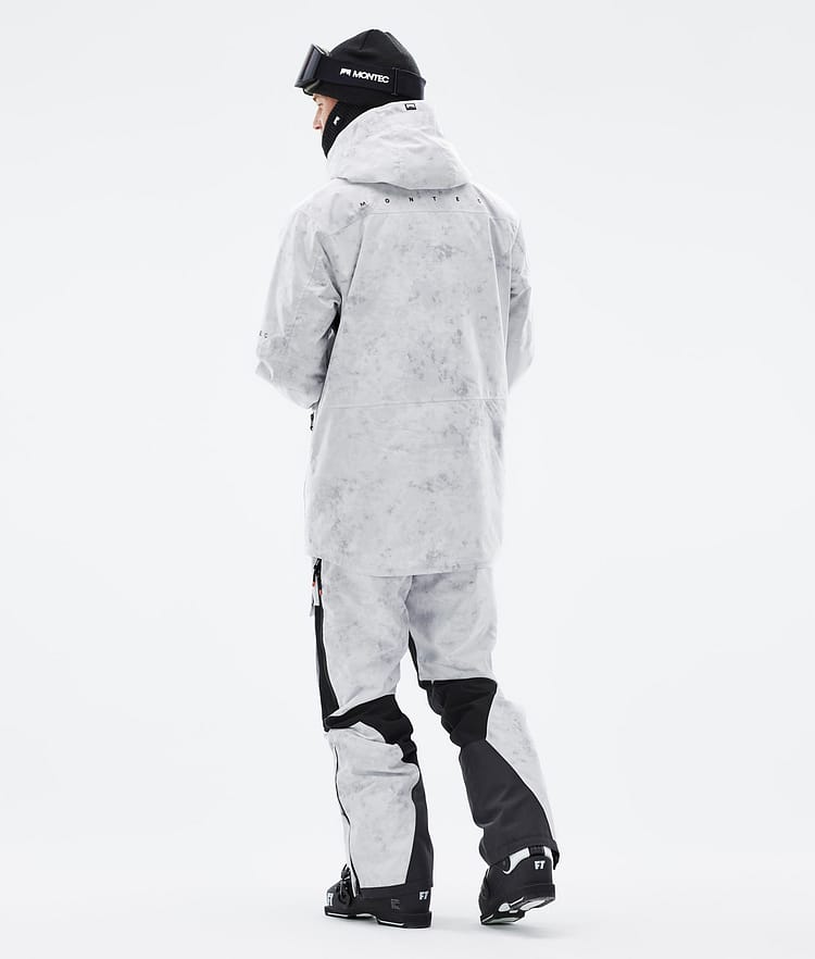 Montec Fawk Ski Jacket Men White Tiedye | Montecwear.com