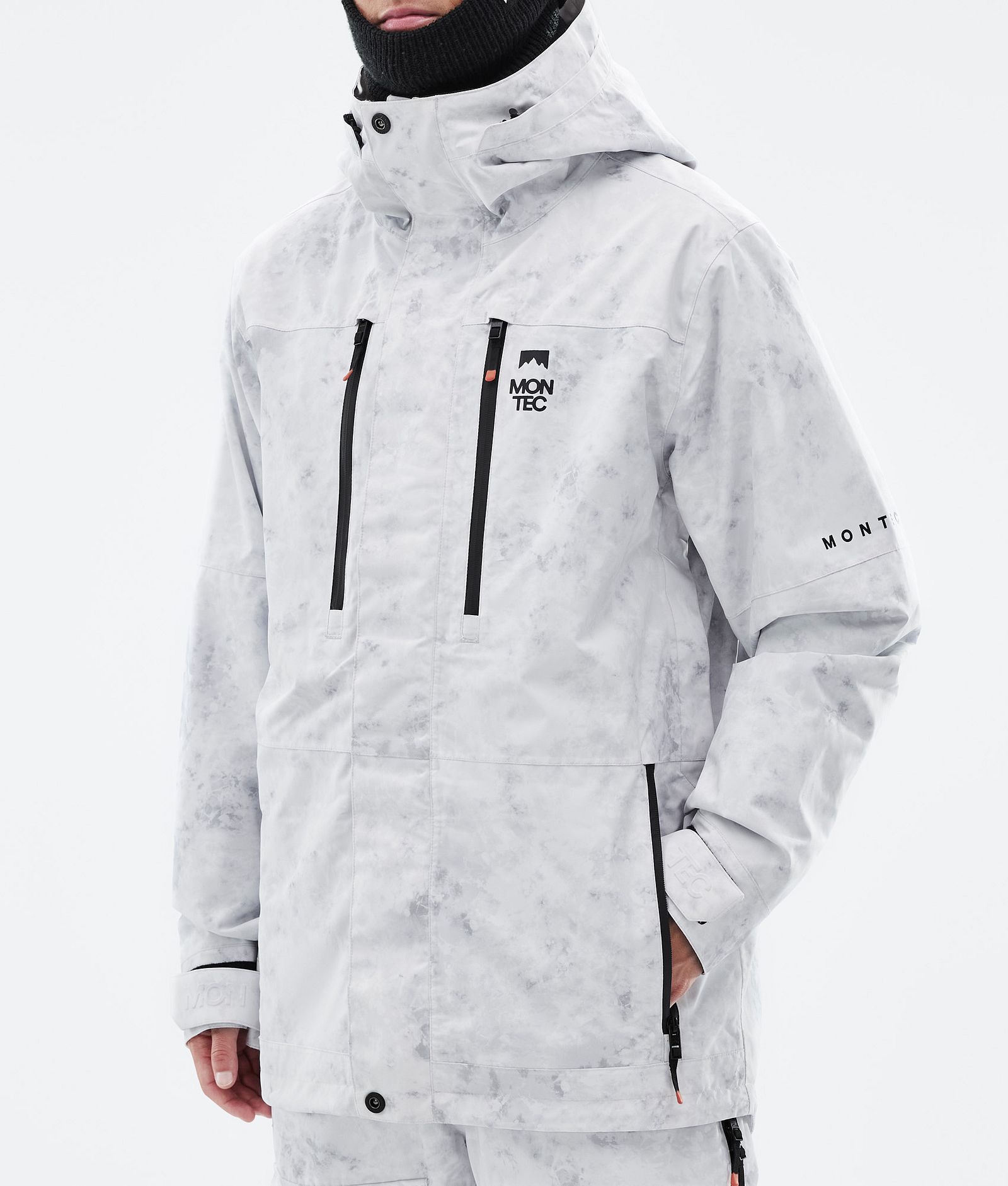 Fawk Ski Jacket Men White Tiedye, Image 9 of 11