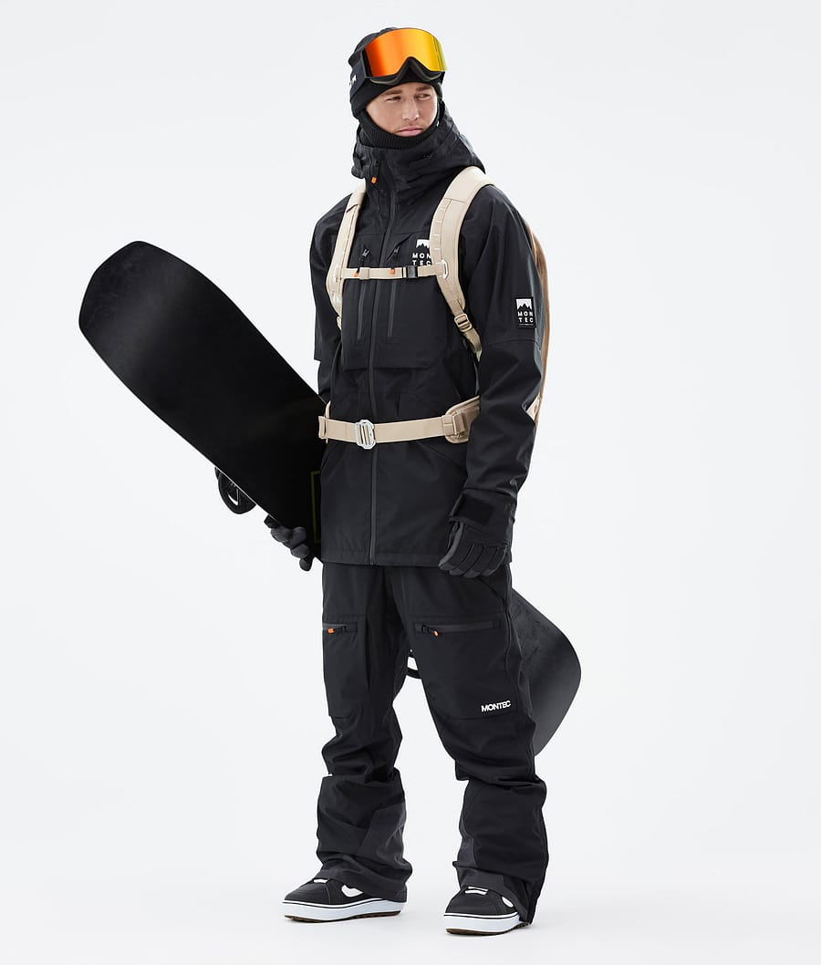 Arch Snowboard Jacket Men Black