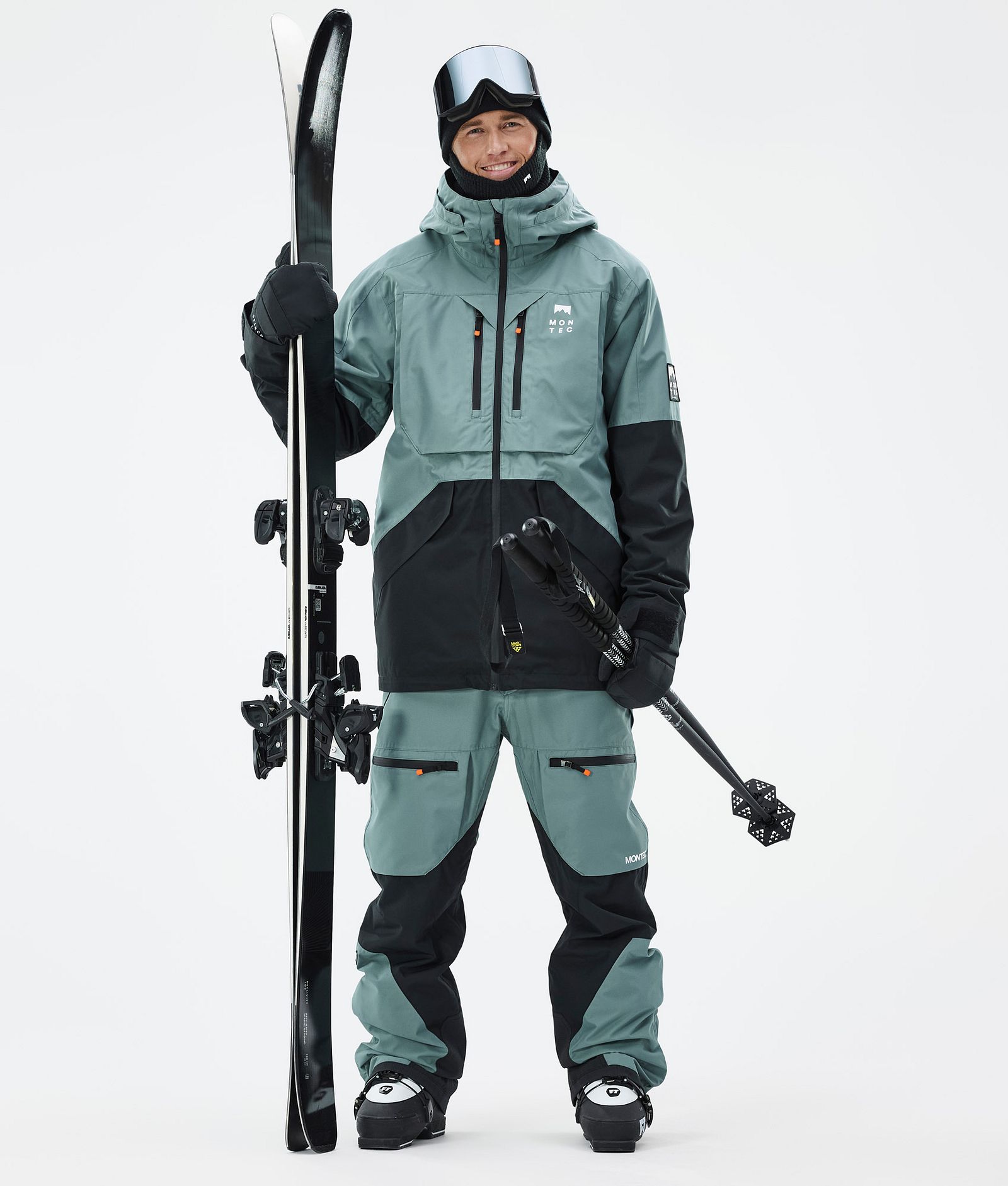 Arch Skijacke Herren Atlantic/Black, Bild 2 von 9