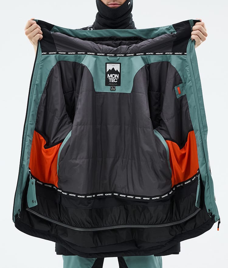 Arch Veste de Ski Homme Atlantic/Black, Image 10 sur 10