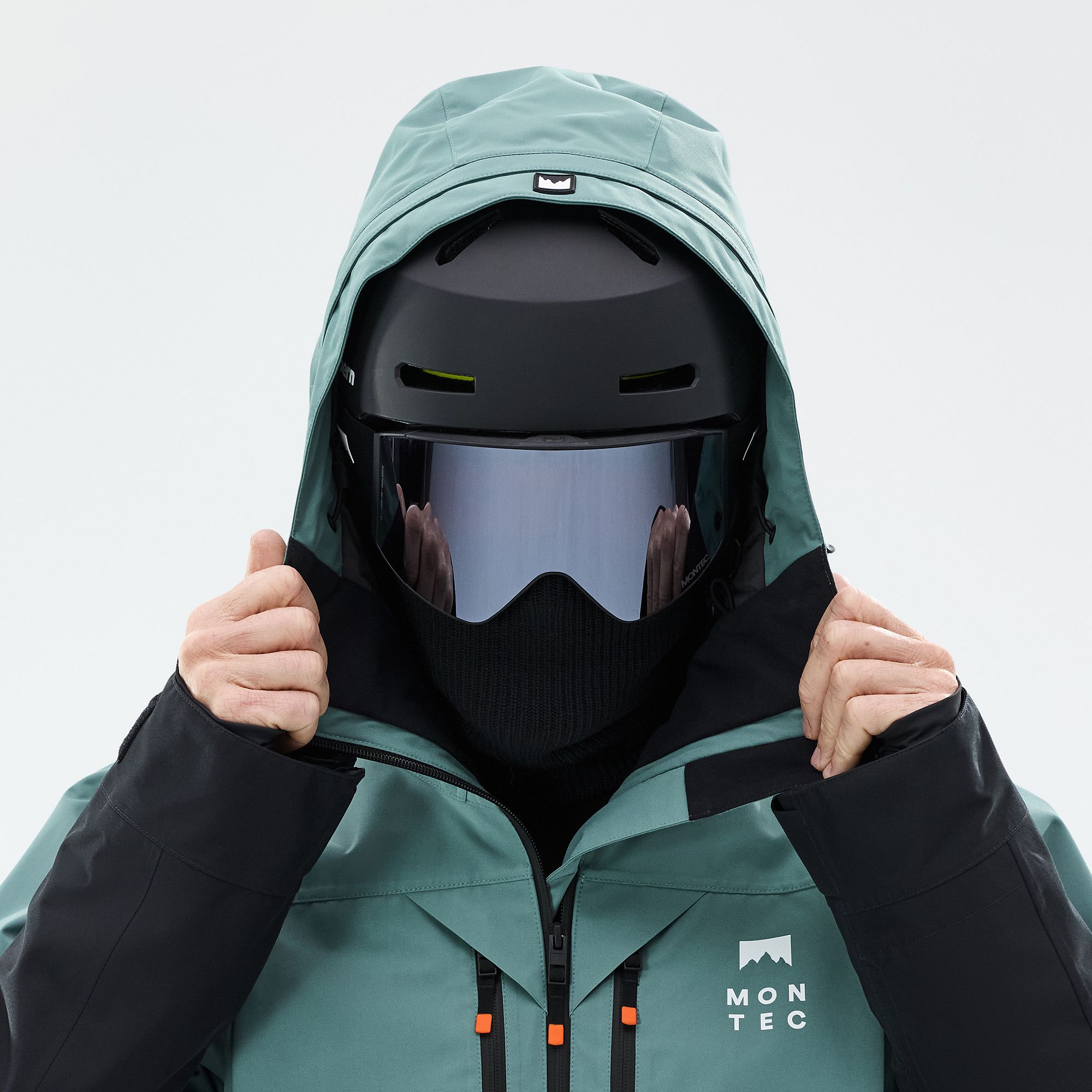 Montec Arch Ski Jacket Men Atlantic/Black | Montecwear.com