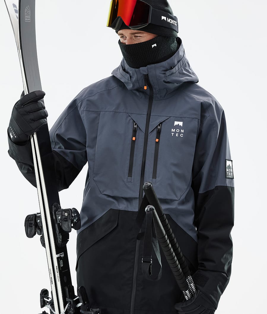 Arch Ski Jacket Men Metal Blue/Black