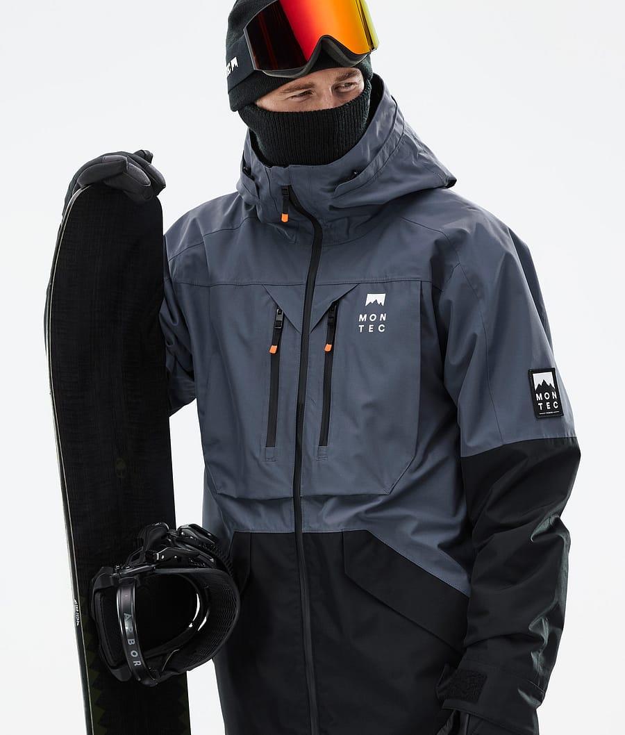 Arch Snowboard Jacket Men Metal Blue/Black