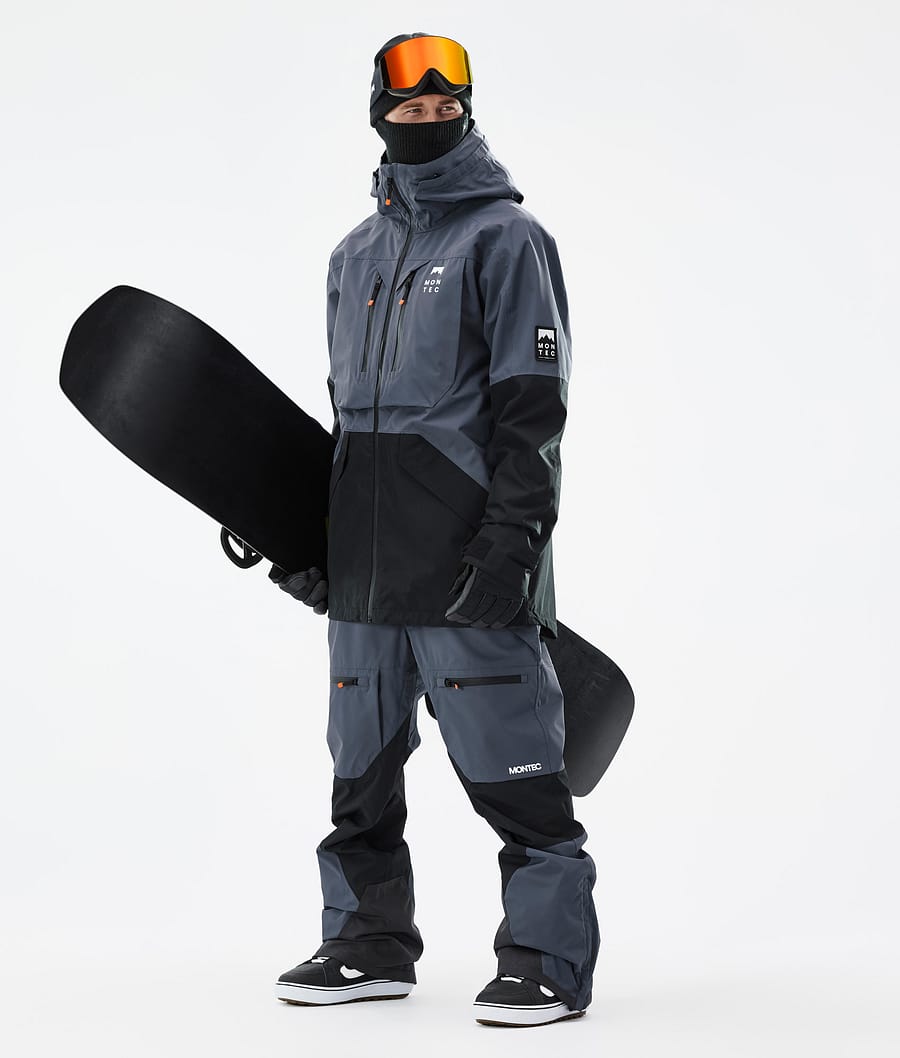 Arch Snowboard Jacket Men Metal Blue/Black