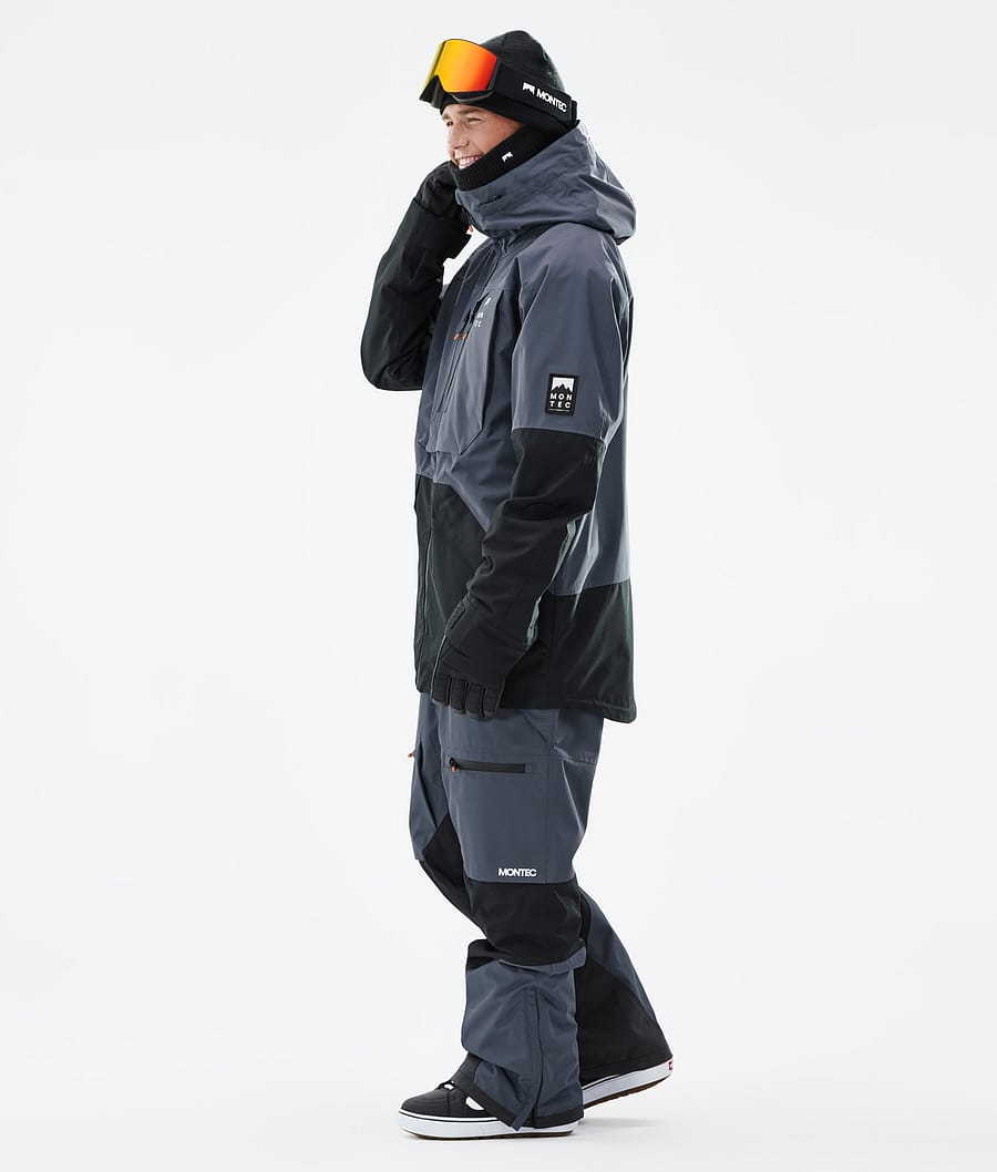 Arch Snowboard Jacket Men Metal Blue/Black