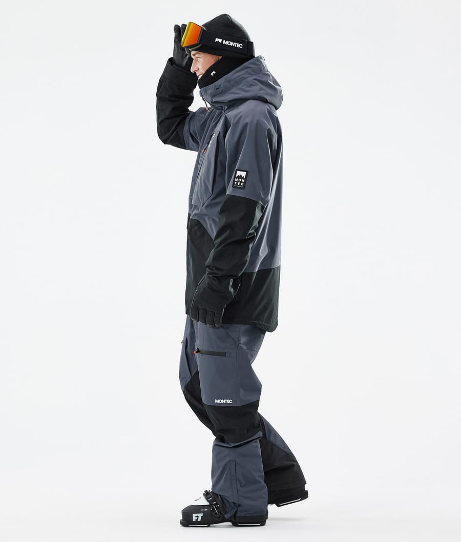 Arch Ski Jacket Men Metal Blue/Black