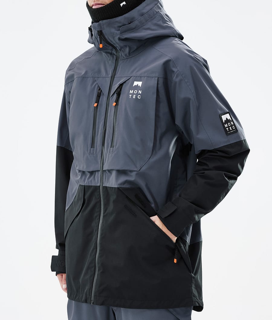 Arch Snowboard Jacket Men Metal Blue/Black