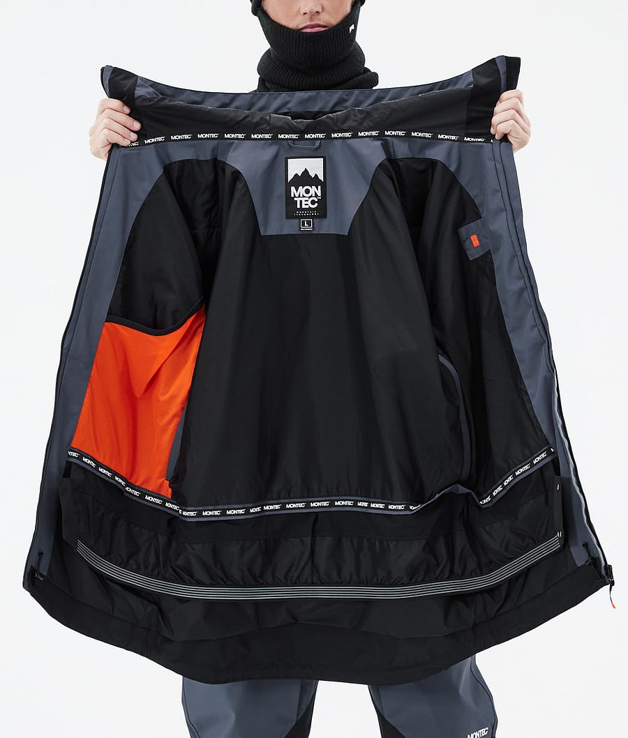 Arch Snowboard Jacket Men Metal Blue/Black