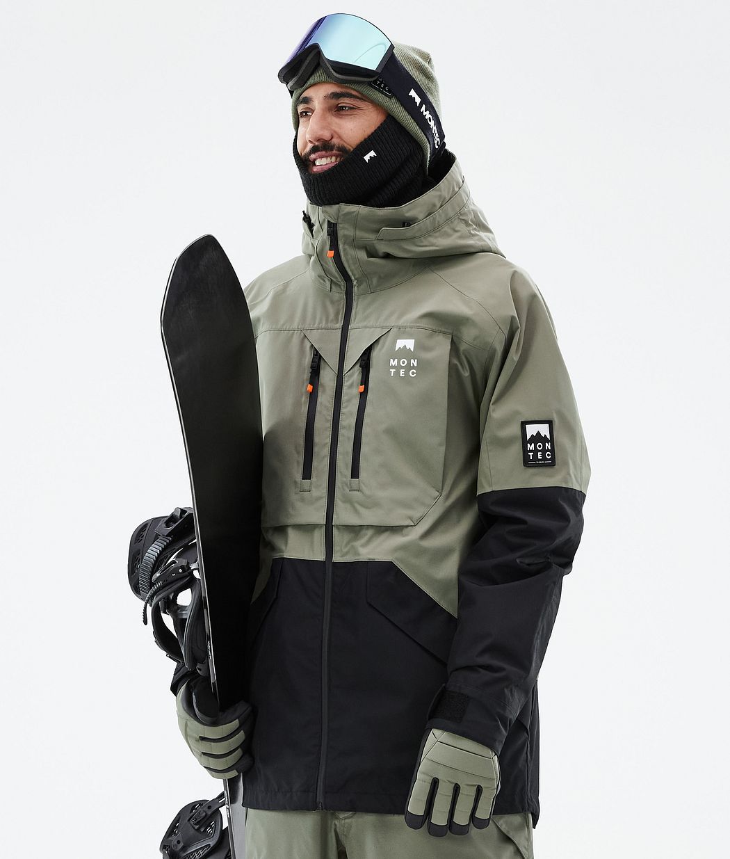 Arch Snowboard jas Heren Greenish/Black