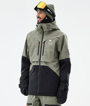 Arch Snowboardjacke Herren Greenish/Black