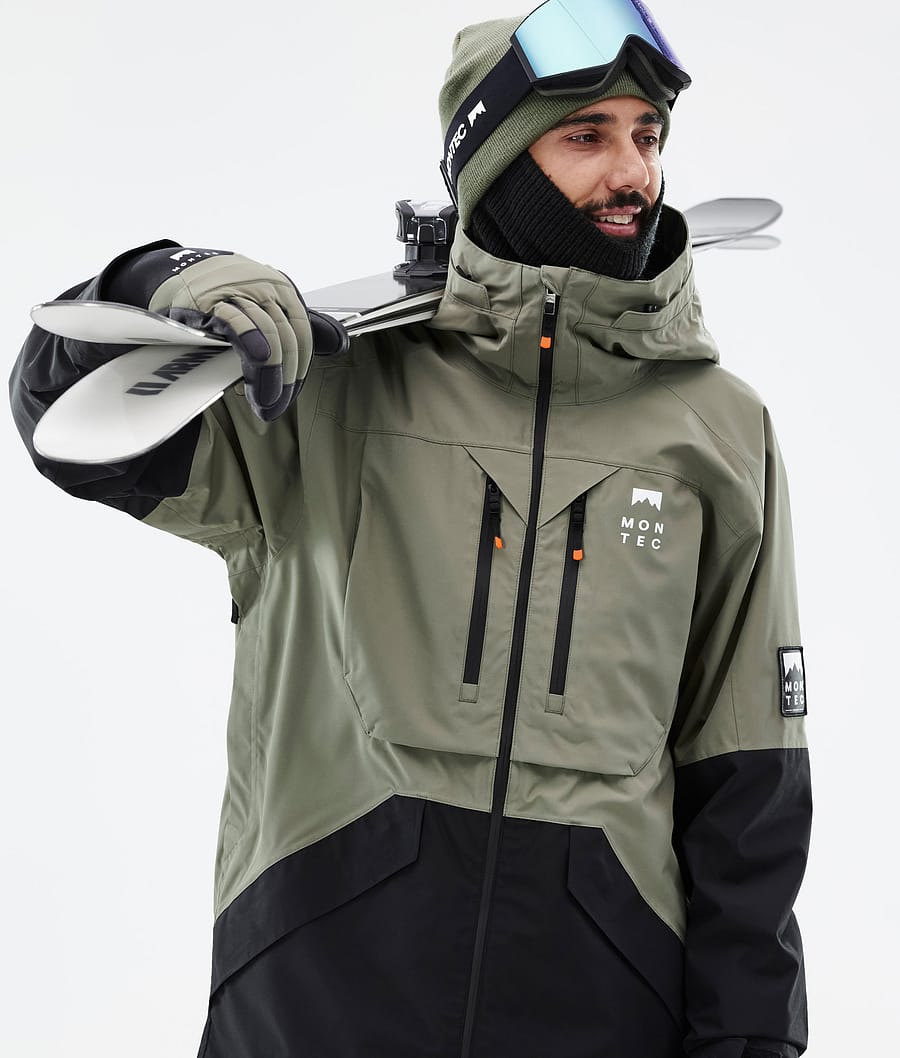 Arch Ski Jacket Men Greenish/Black