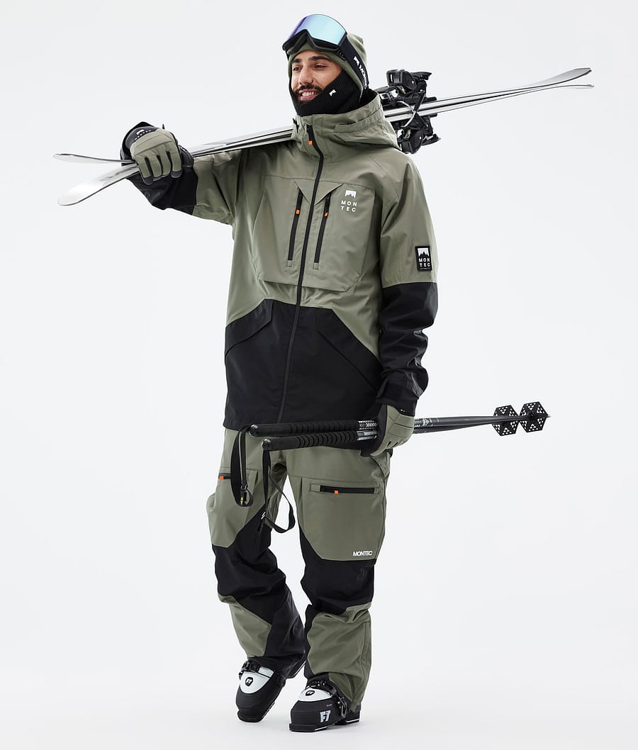 Arch Ski Jacket Men Greenish/Black