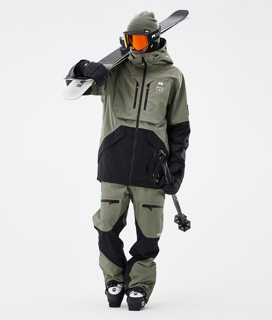 Arch Ski Jacket Men Greenish/Black