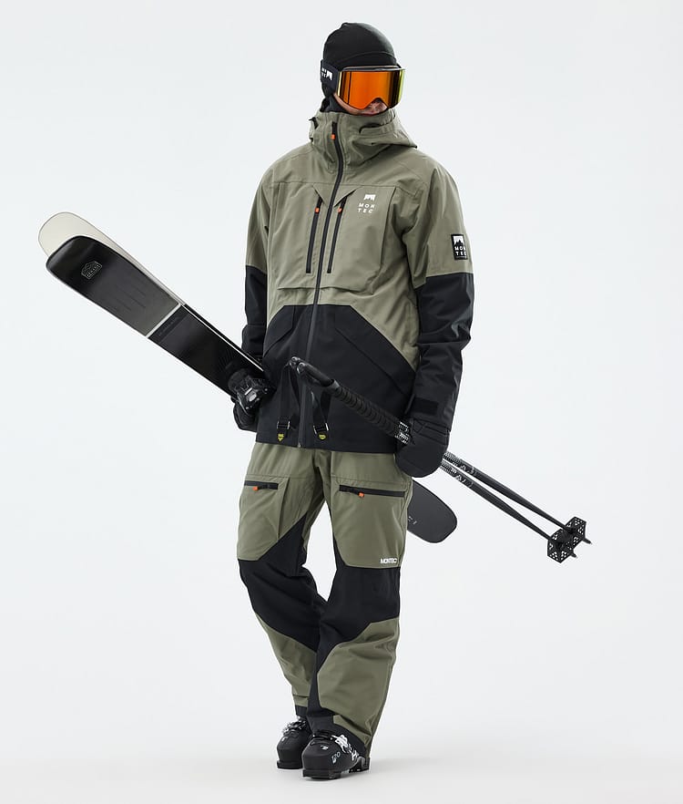 Arch Ski Jacket Men Greenish/Black, Image 3 of 10