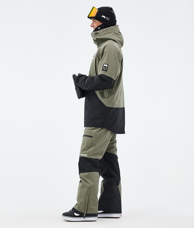 Arch Snowboard Jacket Men Greenish/Black, Image 4 of 10