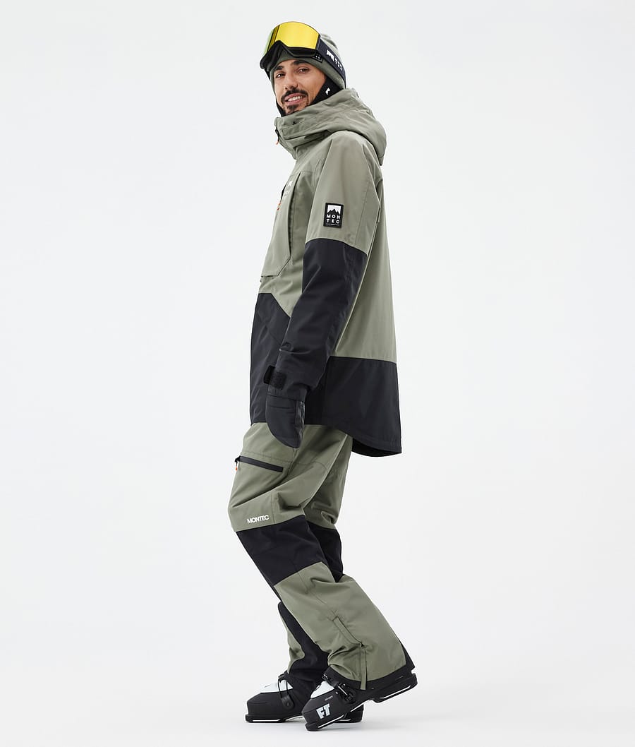 Arch Ski Jacket Men Greenish/Black