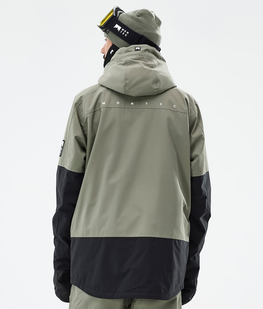 Arch Snowboard Jacket Men Greenish/Black