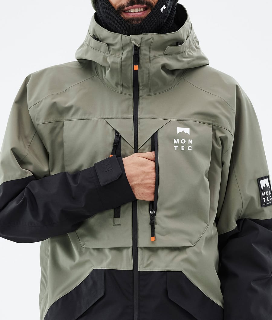 Arch Ski Jacket Men Greenish/Black