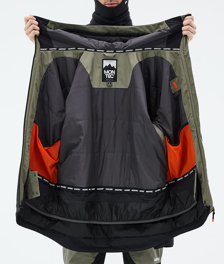 Arch Ski Jacket Men Greenish/Black, Image 10 of 10