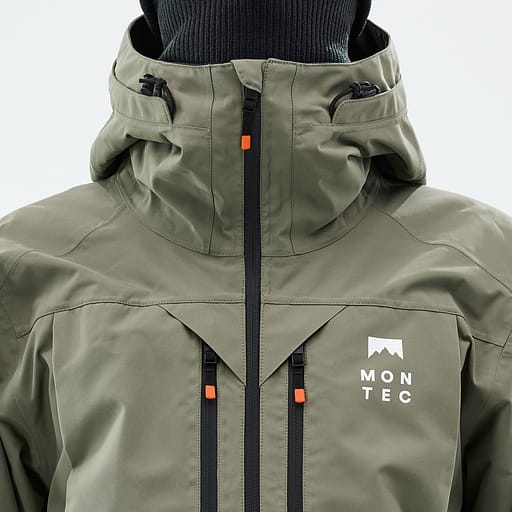 Front Zipper with Inner Placket Main Product Details Image,