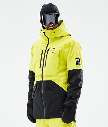 Arch Ski Jacket Men Bright Yellow/Black