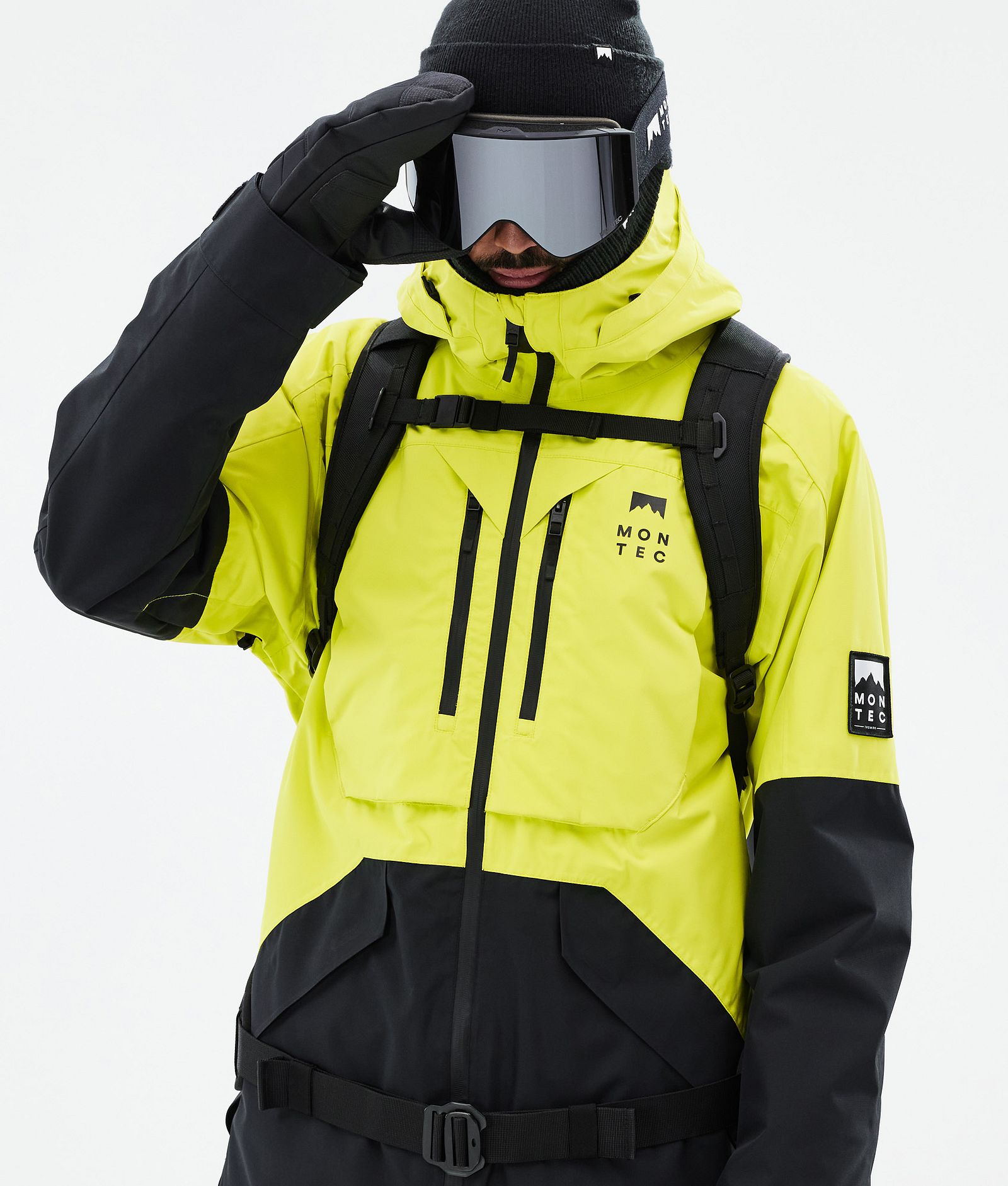 Arch Giacca Snowboard Uomo Bright Yellow/Black, Immagine 2 di 10