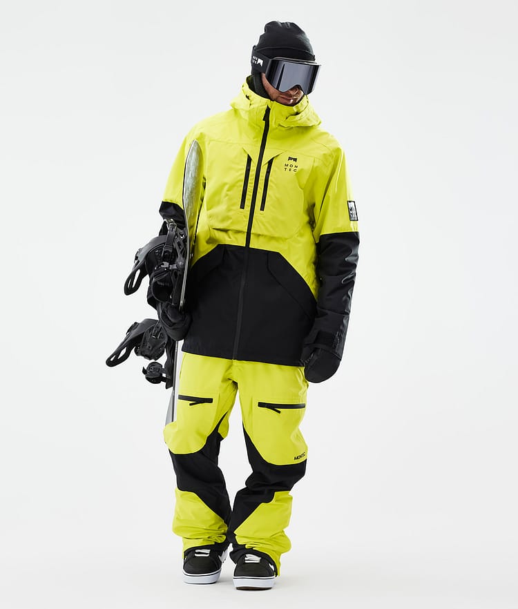 Montec Doom Chaqueta Snowboard Hombre Bright Yellow/Black/Phantom