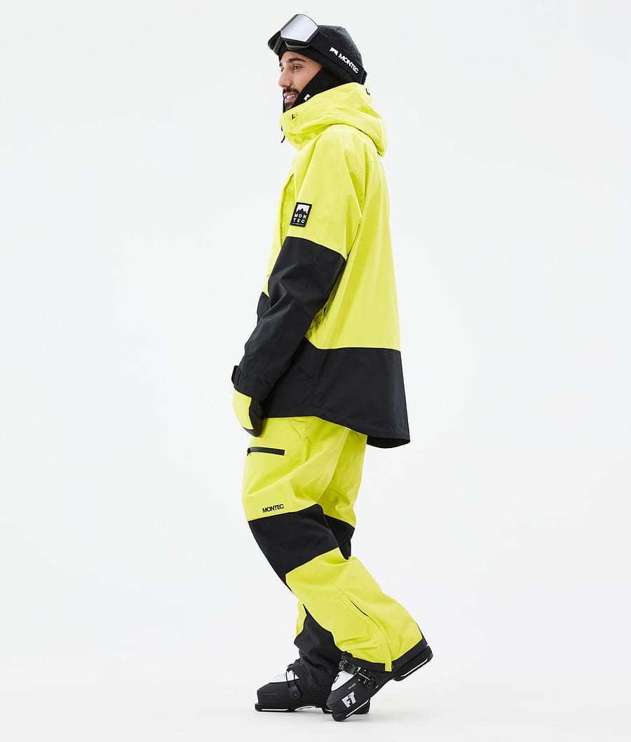 Arch Ski Jacket Men Bright Yellow/Black