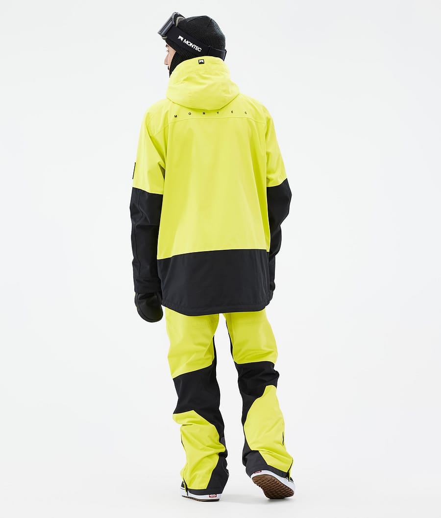 Arch Snowboard Jacket Men Bright Yellow/Black