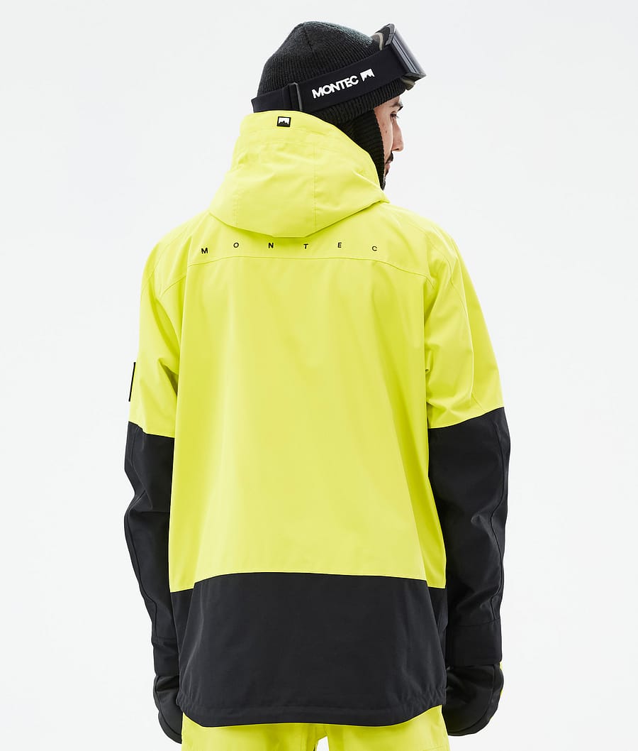 Arch Snowboard Jacket Men Bright Yellow/Black