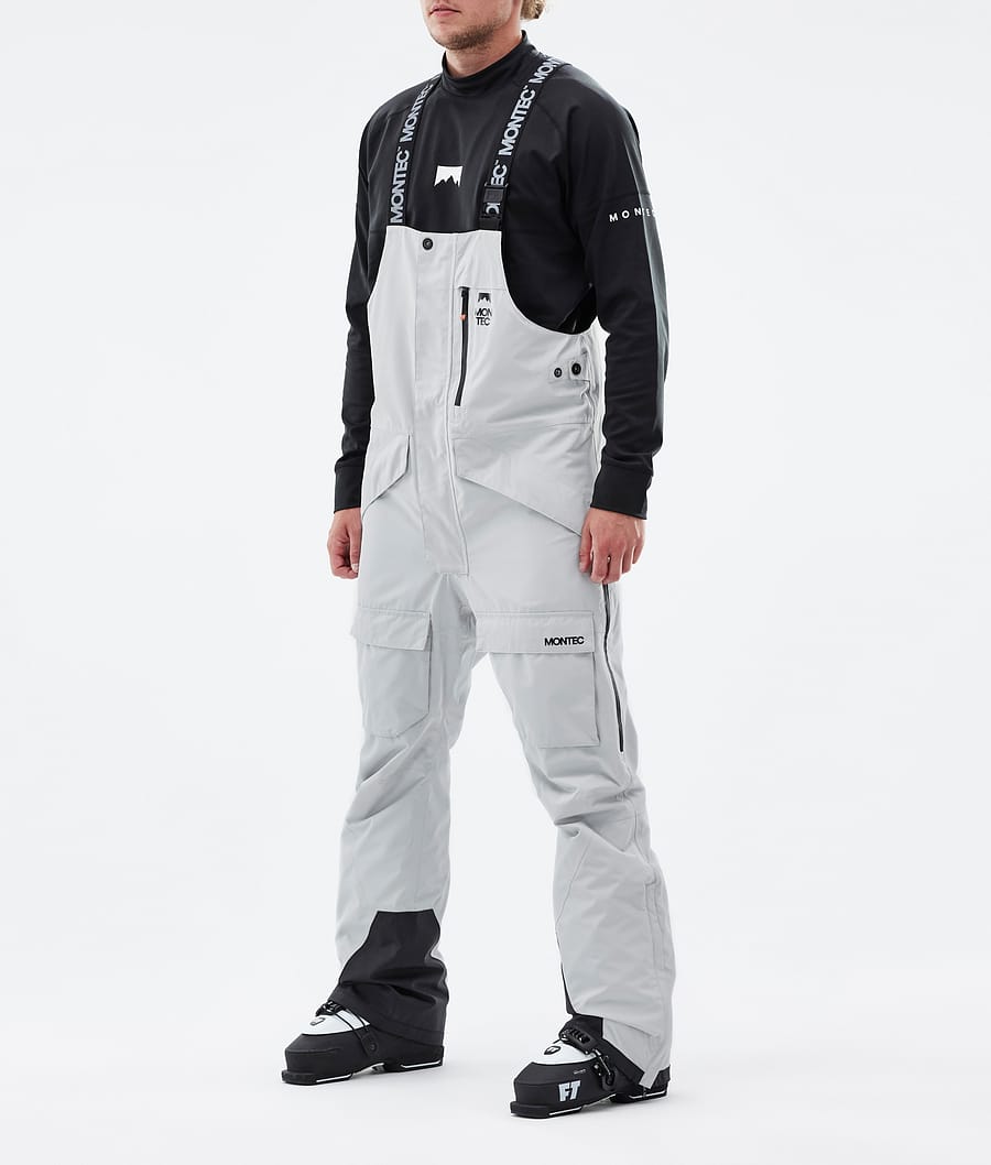 Fawk Ski Pants Men Light Grey