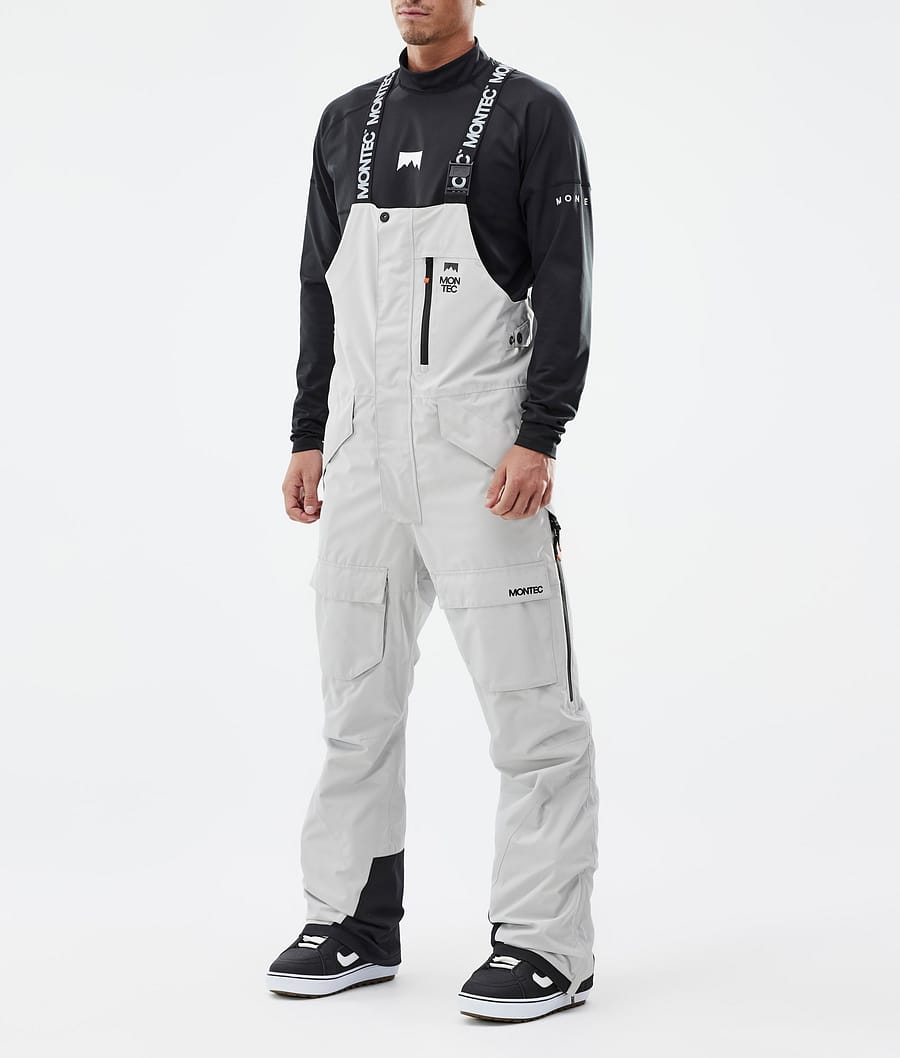 Fawk Pantalon de Snowboard Homme Light Grey