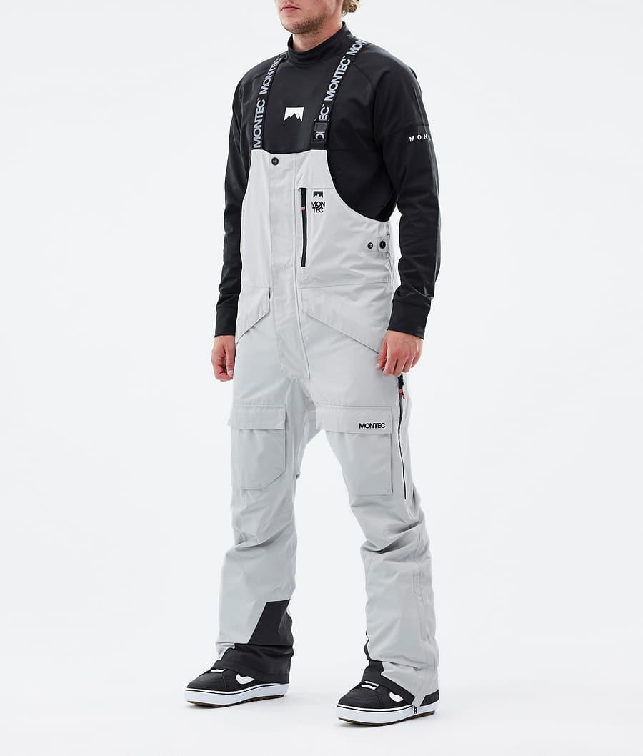 Fawk スノボ パンツ メンズ Light Grey