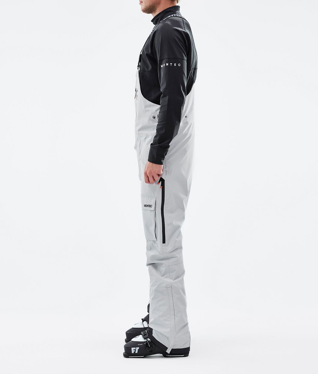Fawk Ski Pants Men Light Grey